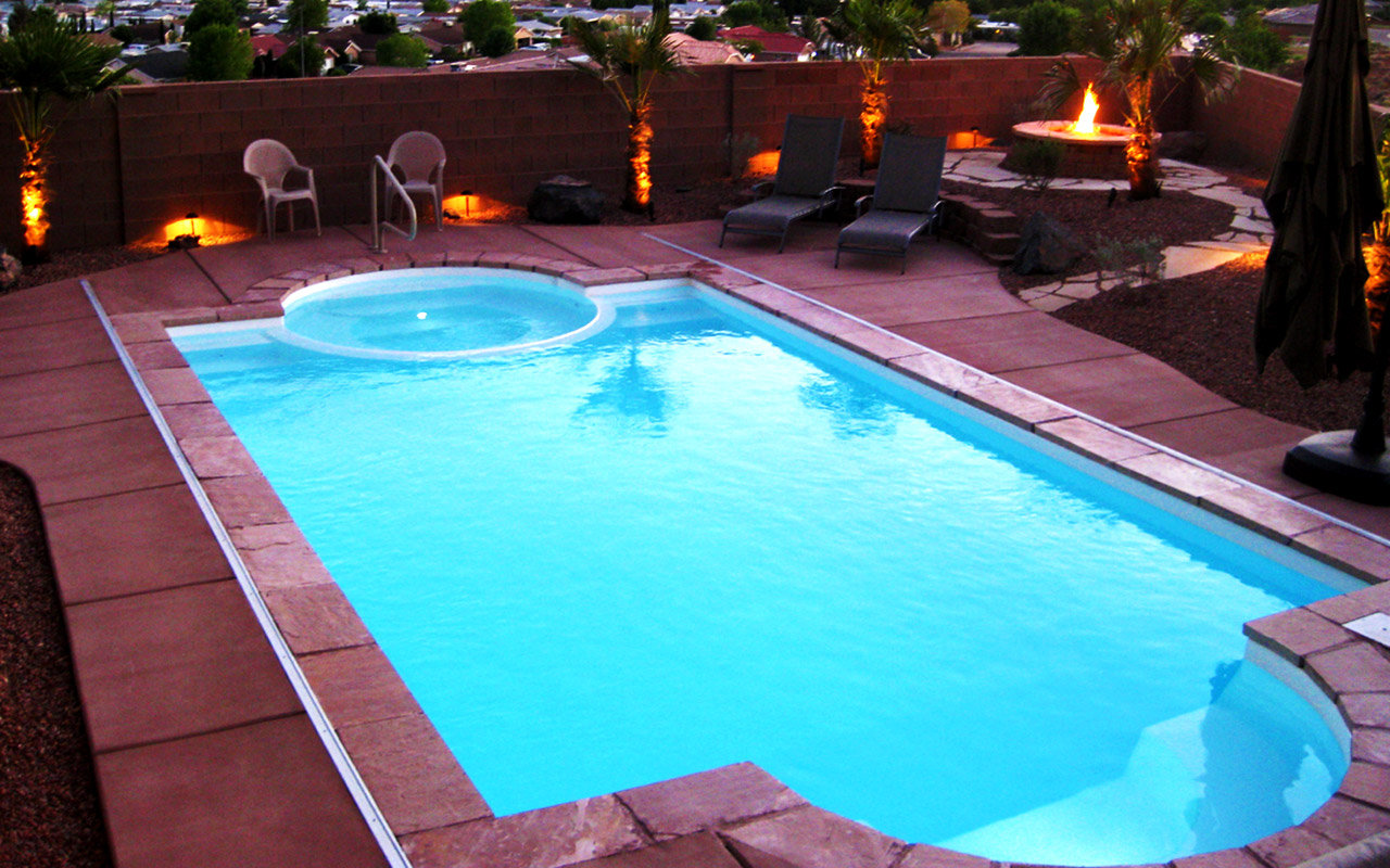 St George Why Fiberglass Pools