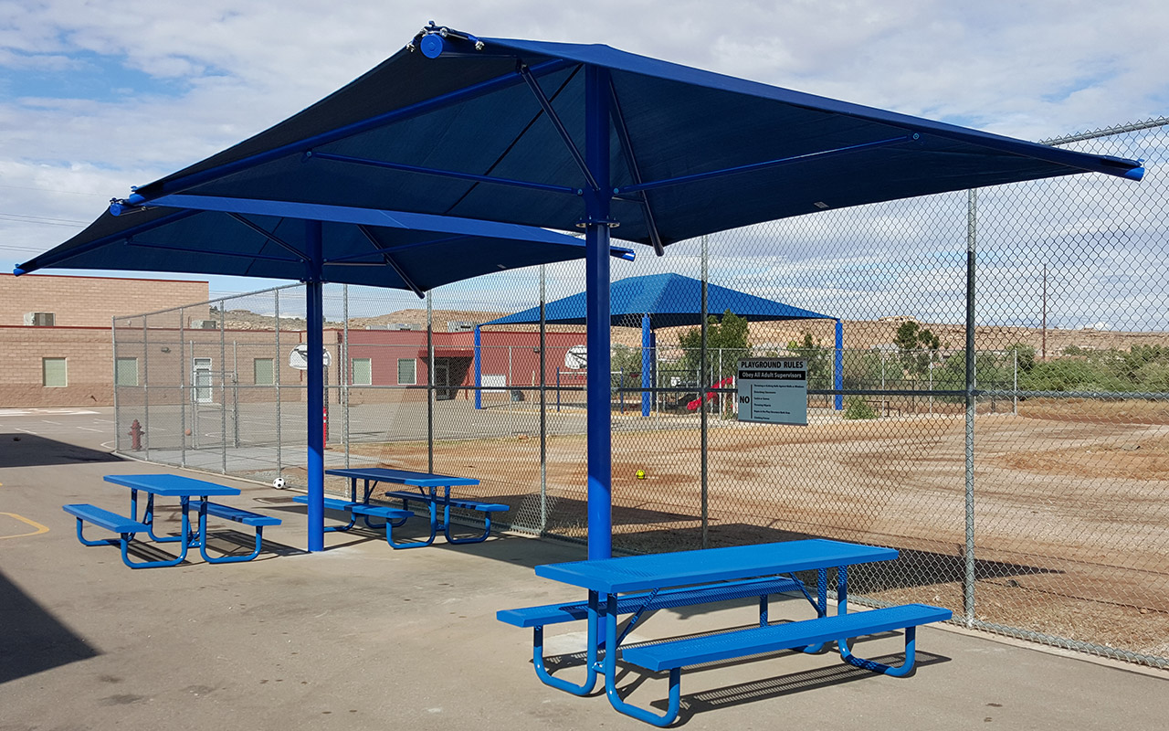 St George Pools - Umbrella Shade Structure
