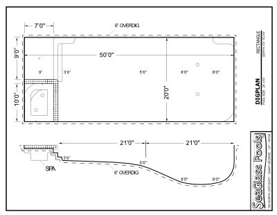 St George Pools - Custom Pool Plan
