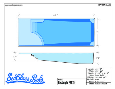 St George Pools - Fiberglass Pool Plan