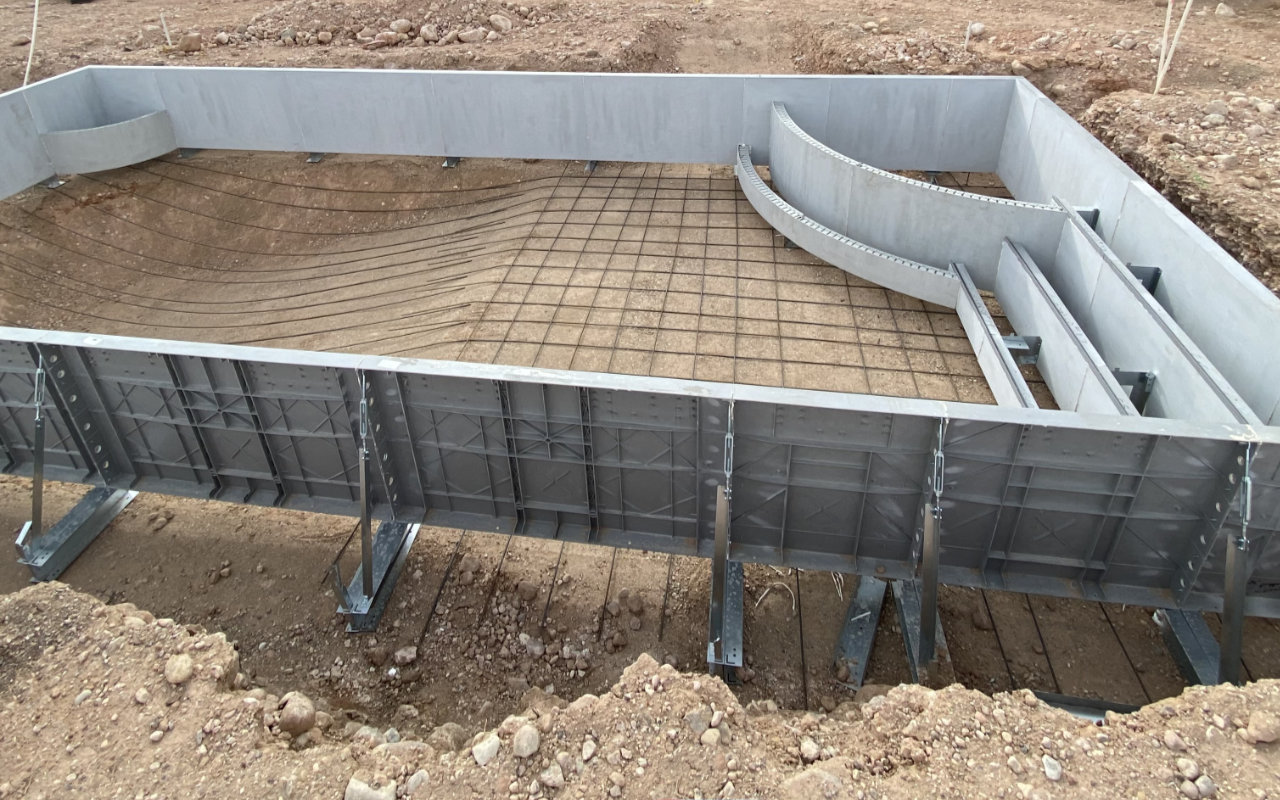 St George Pools - Vinyl Liner Pool Build Process - Excavation