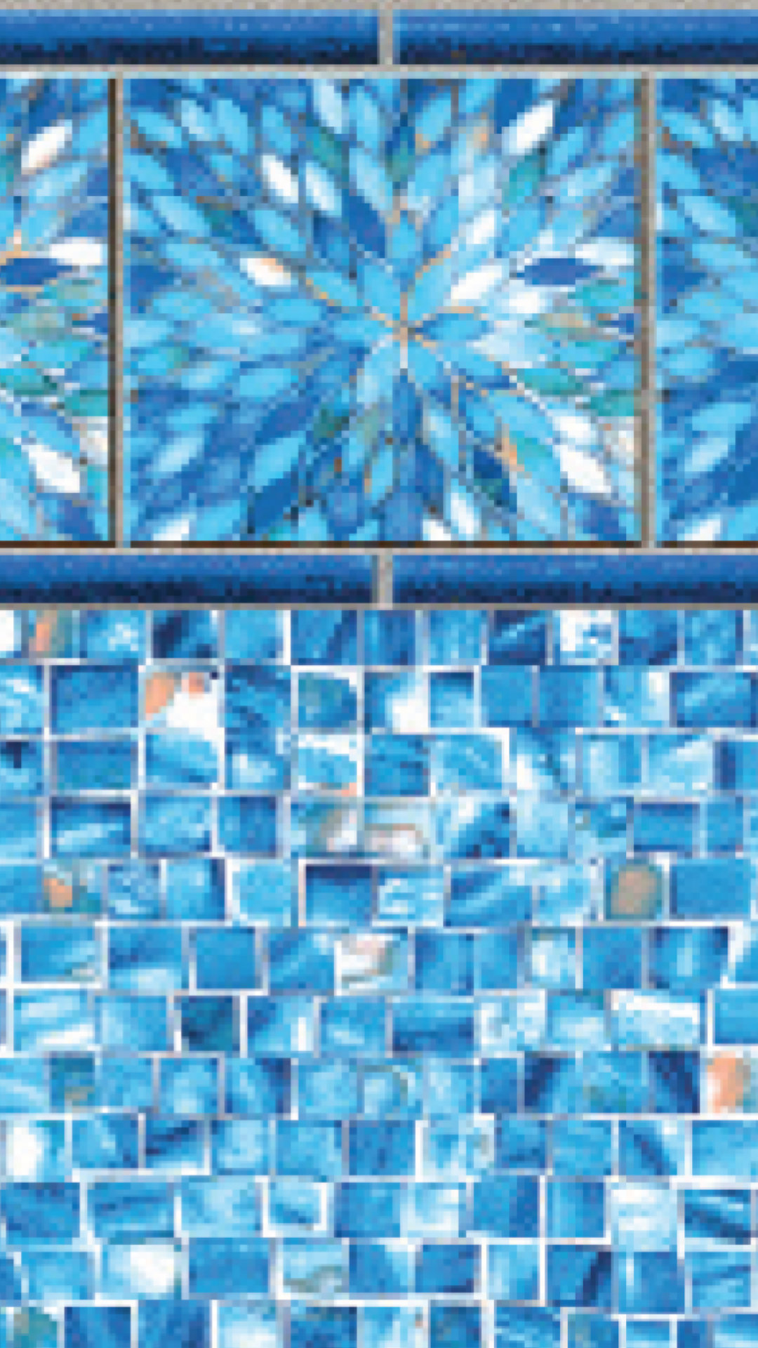 St George Pools - Sunburst Oyster Bay - Vinyl Liner Pattern